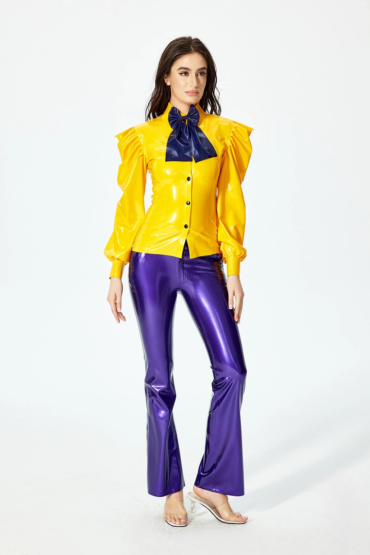 Latex Flare Legs Pants Latex Flare Legs Pants