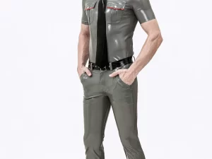 Latex Male Standard Uniform Jeans