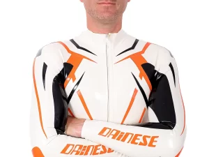 Male Latex MotoGP Circuit Branded Motorcycle Suit