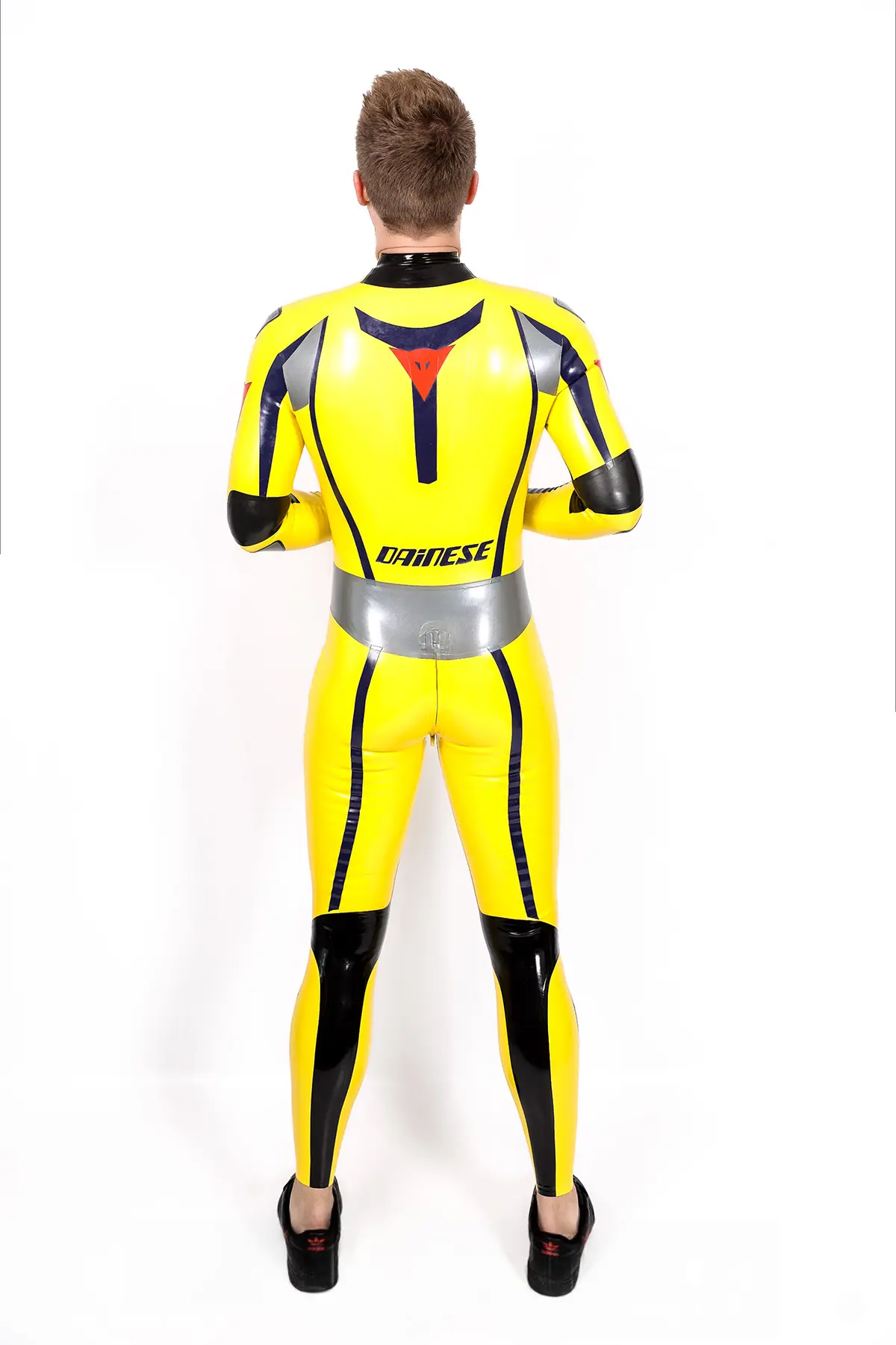 Male Latex Brand Name Motorcycle Style Latex Catsuit Male Latex Brand Name Motorcycle Style Latex Catsuit