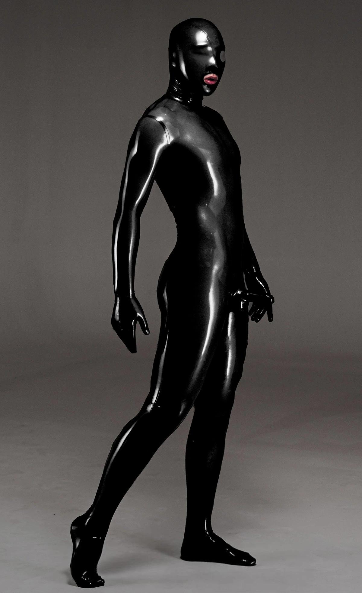Latex Male anti Hero Catsuit