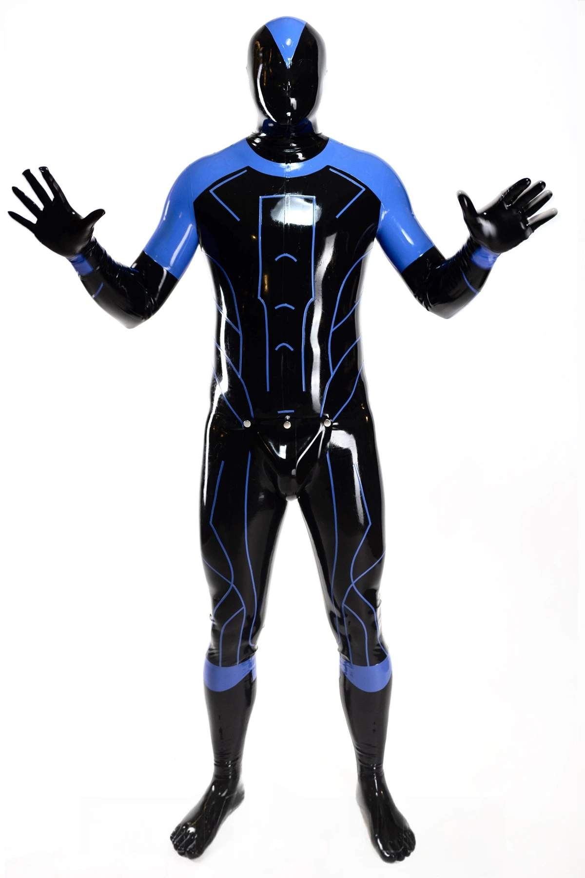 Latex Male full Drone Catsuit Latex Male full Drone Catsuit