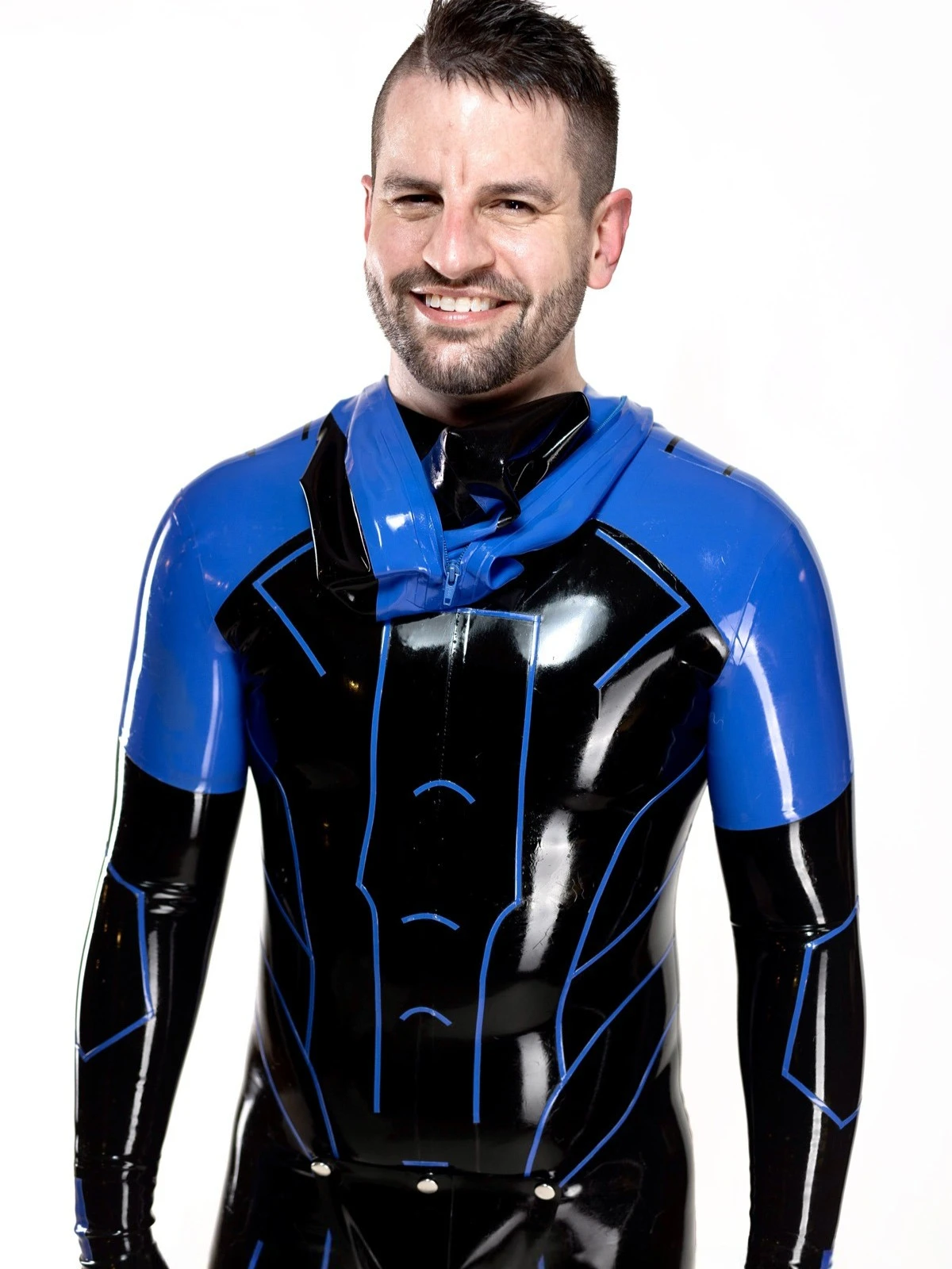 Latex Male full Drone Catsuit Latex Male full Drone Catsuit