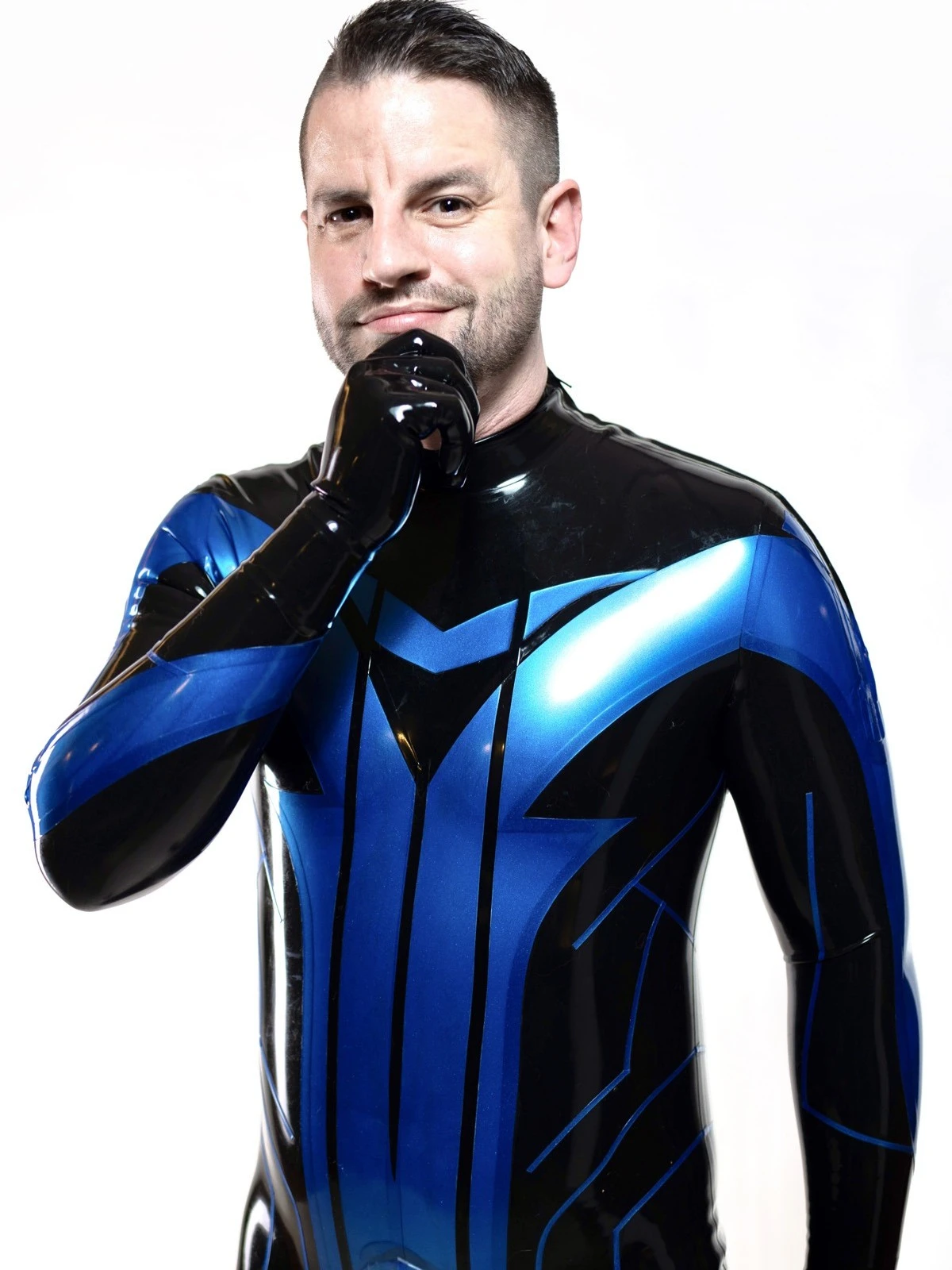 Latex Male full Drone Catsuit Latex Male full Drone Catsuit