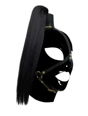 Latex valentina Face Harness