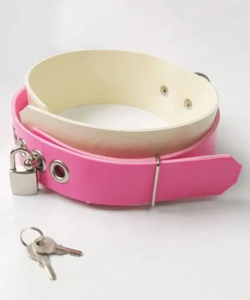 Latex Lockable Sissy Collar (Heavy Rubber) Latex Lockable Sissy Collar (Heavy Rubber)
