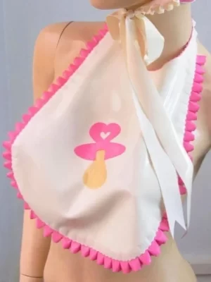 Latex Adult Baby Bib