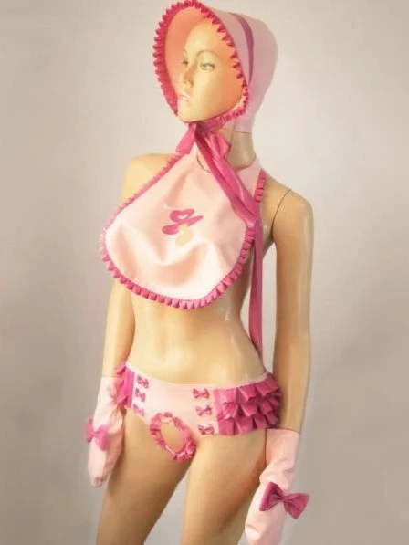 Latex Adult Baby Bib Latex Adult Baby Bib