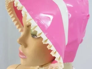 Latex Adult Baby Bonnet