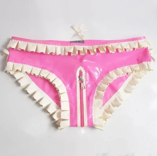 Latex Lockable Sissy Briefs Latex Lockable Sissy Briefs