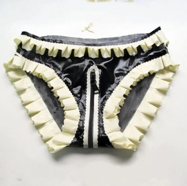 Latex Lockable Maid Briefs Latex Lockable Maid Briefs