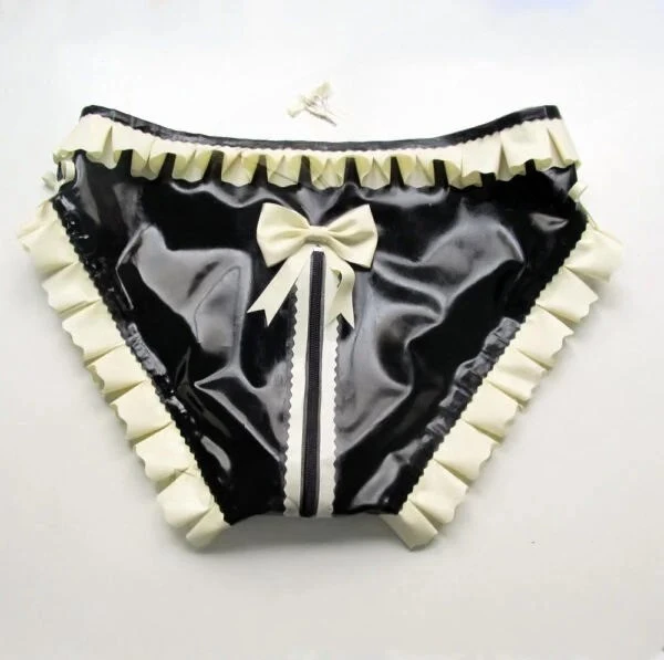 Latex Lockable Maid Briefs Latex Lockable Maid Briefs