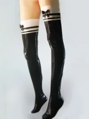 Latex Maid Stockings