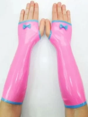 Latex Sissy Candy Gloves